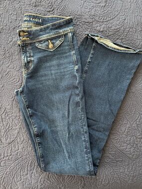 American Eagle Dark Blue Jeans XLong